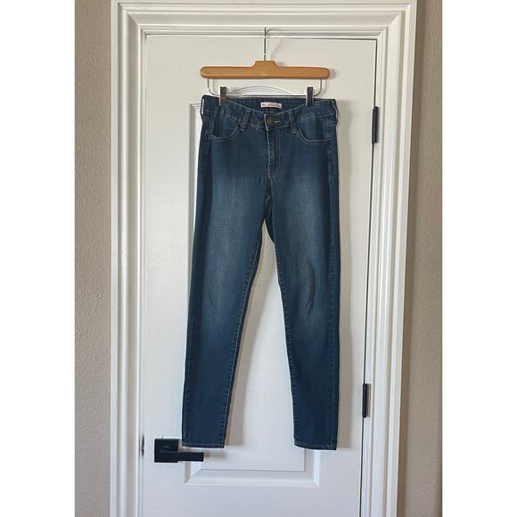 SO Ultimate Low Rise Jeggings Jeans Junior Women's Blue 9 /29w - Picture 5 of 7